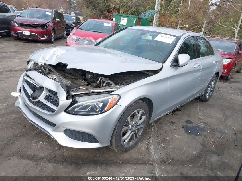 2015 Mercedes-Benz C 300 Sport 4Matic/Luxury 4Matic/4Matic VIN: 55SWF4KB9FU035675 Lot: 38199246