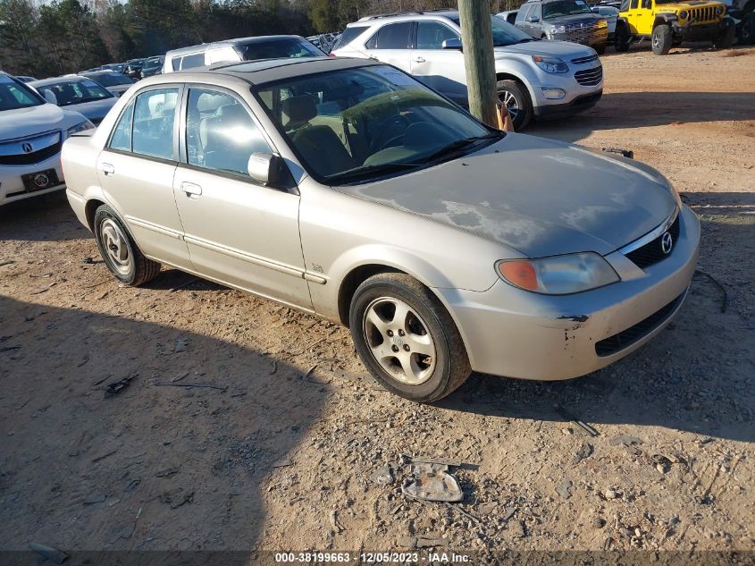 2001 Mazda Protege Lx/Es VIN: JM1BJ225310469059 Lot: 38199663