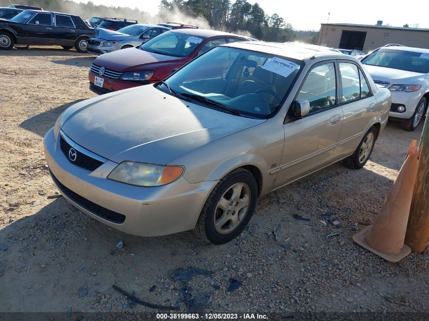 2001 Mazda Protege Lx/Es VIN: JM1BJ225310469059 Lot: 38199663