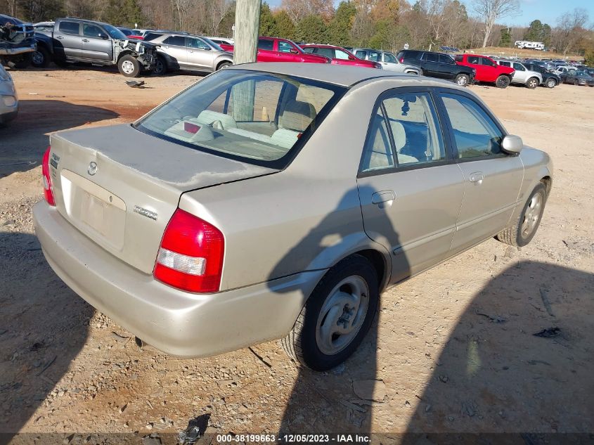 2001 Mazda Protege Lx/Es VIN: JM1BJ225310469059 Lot: 38199663