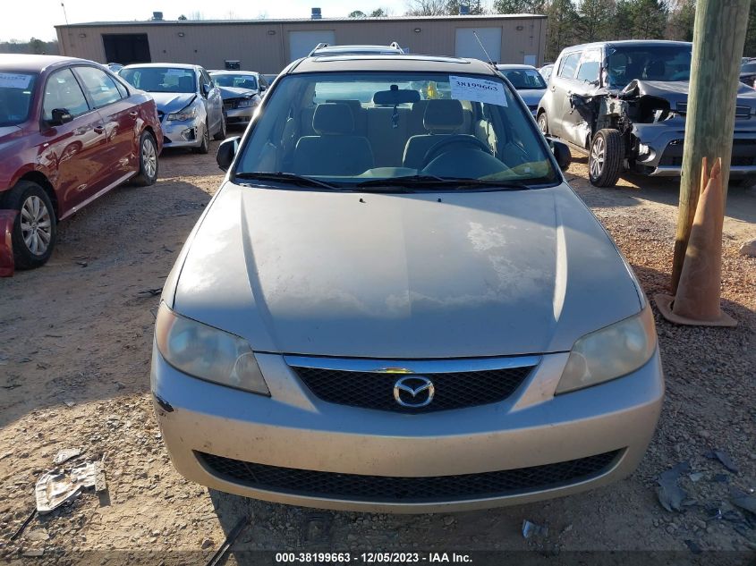 2001 Mazda Protege Lx/Es VIN: JM1BJ225310469059 Lot: 38199663