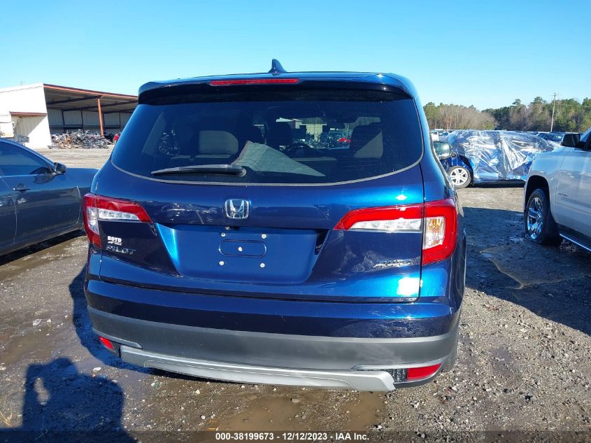 2020 Honda Pilot Ex VIN: 5FNYF6H39LB030378 Lot: 38199673