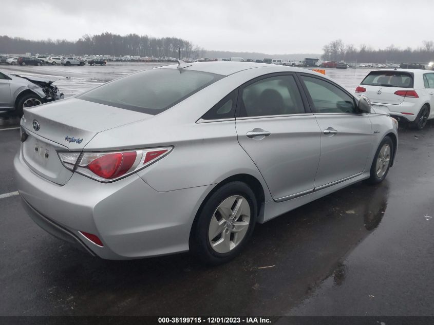 2012 Hyundai Sonata Hybrid VIN: KMHEC4A4XCA031790 Lot: 38199715