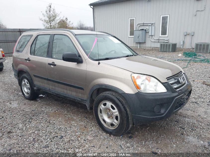 JHLRD78586C020902 2006 Honda Cr-V Lx