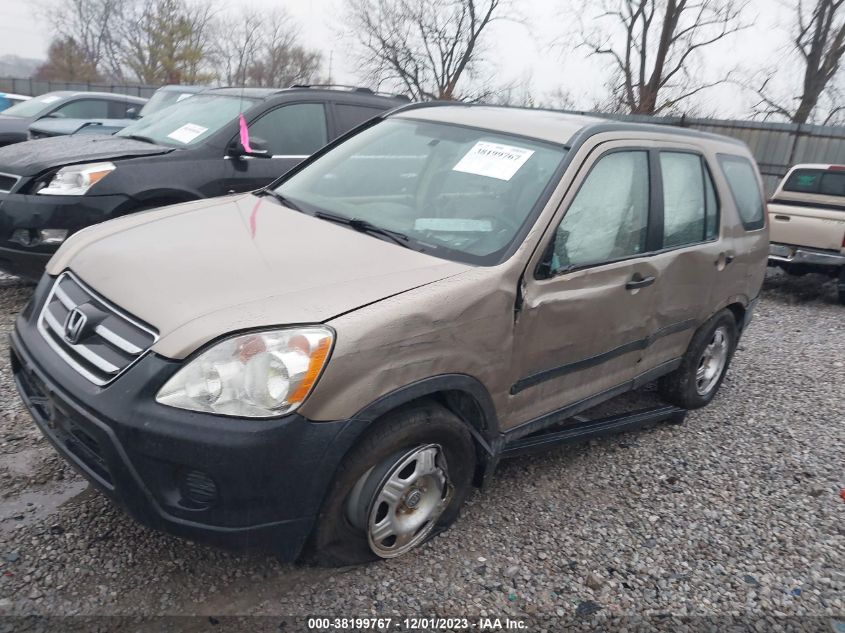 JHLRD78586C020902 2006 Honda Cr-V Lx