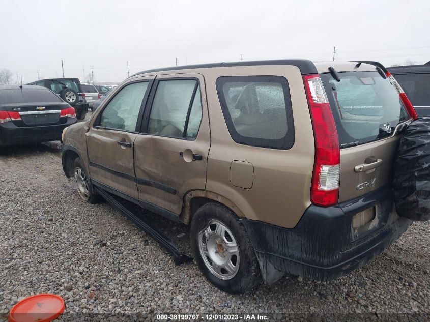 JHLRD78586C020902 2006 Honda Cr-V Lx