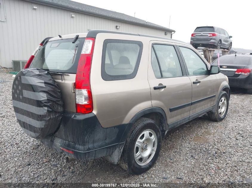 JHLRD78586C020902 2006 Honda Cr-V Lx