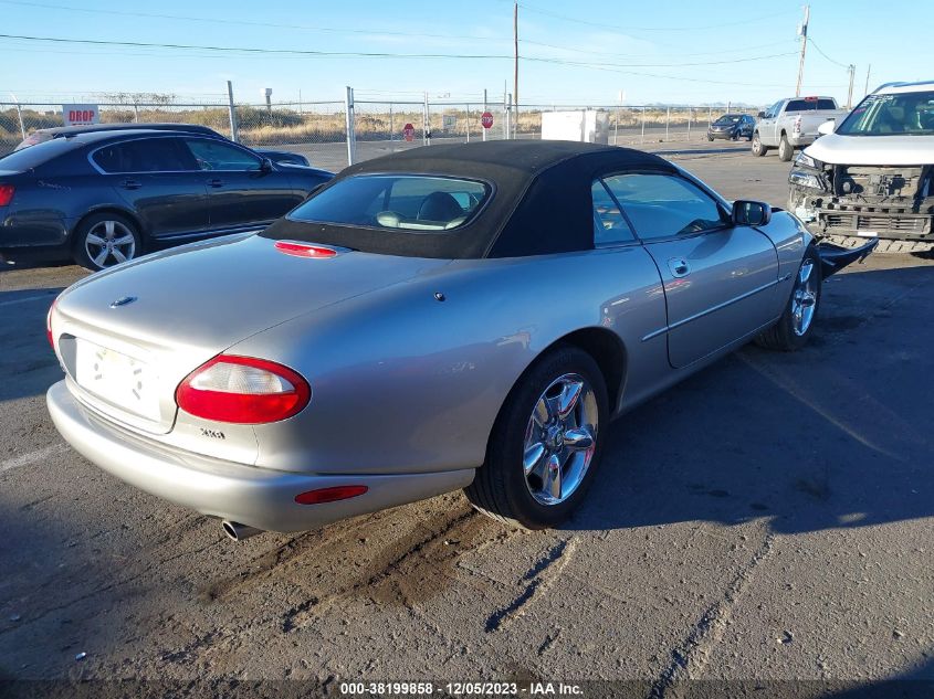 1998 Jaguar Xk8 VIN: SAJGX2248WC027056 Lot: 38199858