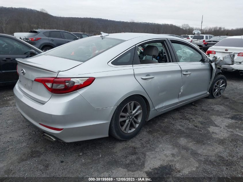 2016 Hyundai Sonata Se VIN: 5NPE24AFXGH303908 Lot: 38199869