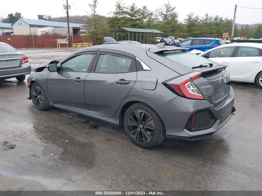 2018 HONDA CIVIC VIN: SHHFK7H51JU430411