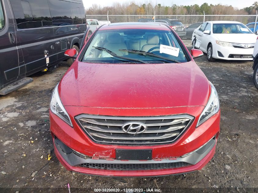 2017 Hyundai Sonata Sport VIN: 5NPE34AF5HH570579 Lot: 38200020