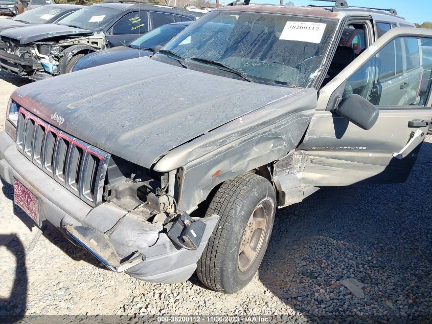 1996 Jeep Grand Cherokee Laredo VIN: 1J4FX58S7TC359349 Lot: 38200112