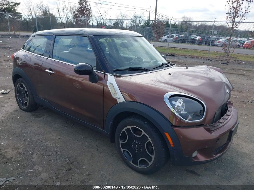 2013 Mini Paceman Cooper VIN: WMWSS1C53DWN93904 Lot: 38200149