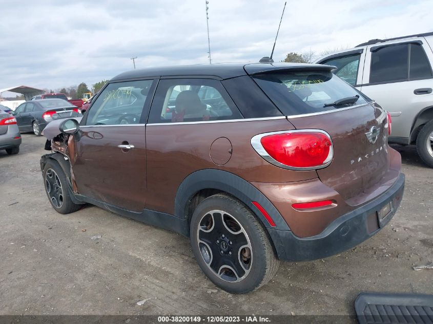 2013 Mini Paceman Cooper VIN: WMWSS1C53DWN93904 Lot: 38200149