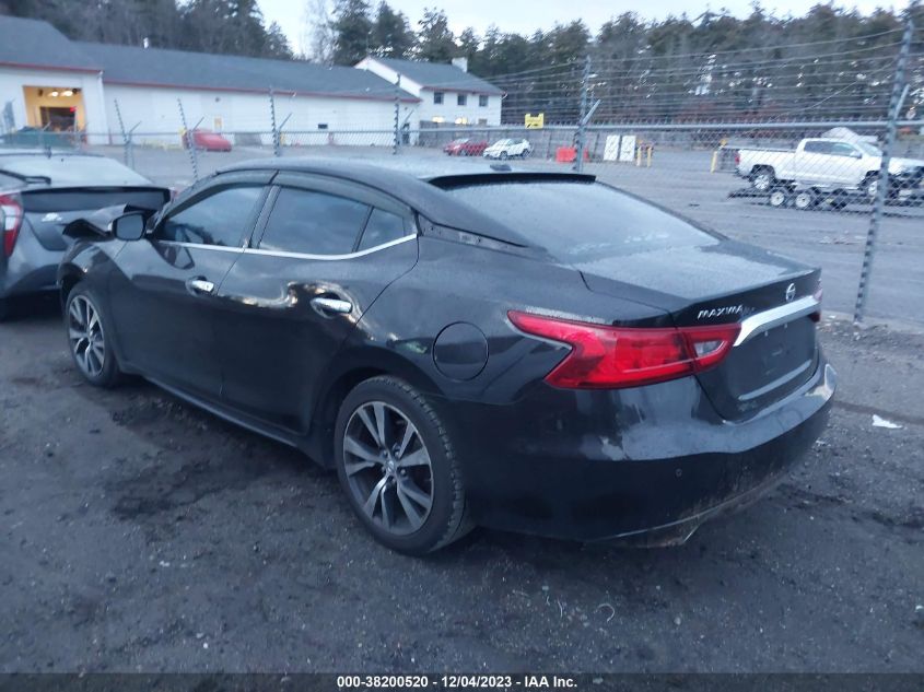 2017 Nissan Maxima 3.5 Sv VIN: 1N4AA6AP8HC414109 Lot: 38200520