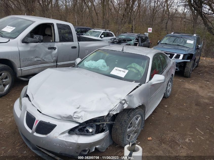 2005 Pontiac Grand Prix VIN: 2G2WP522151206901 Lot: 38200708