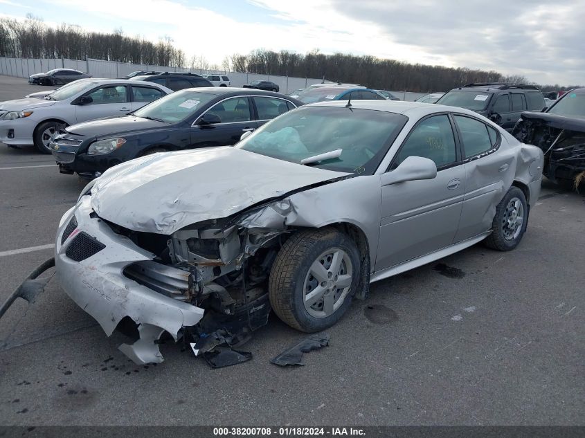 2005 Pontiac Grand Prix VIN: 2G2WP522151206901 Lot: 38200708