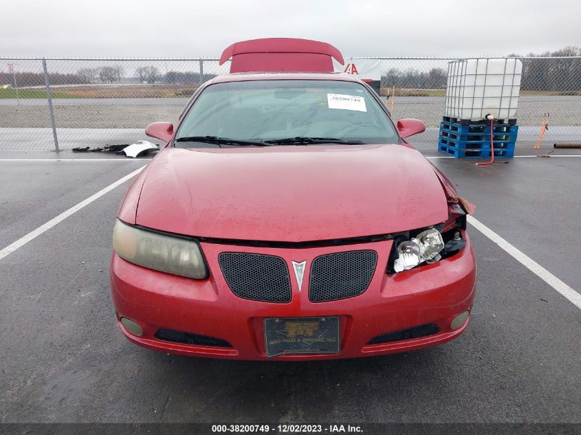 2005 Pontiac Bonneville Sle VIN: 1G2HY52K55U167708 Lot: 38200749