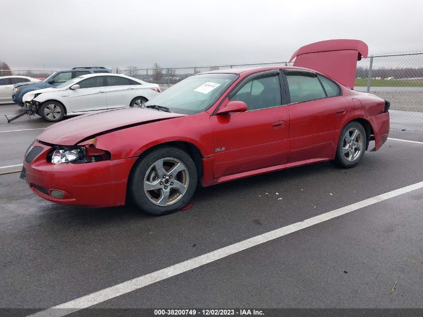 2005 Pontiac Bonneville Sle VIN: 1G2HY52K55U167708 Lot: 38200749