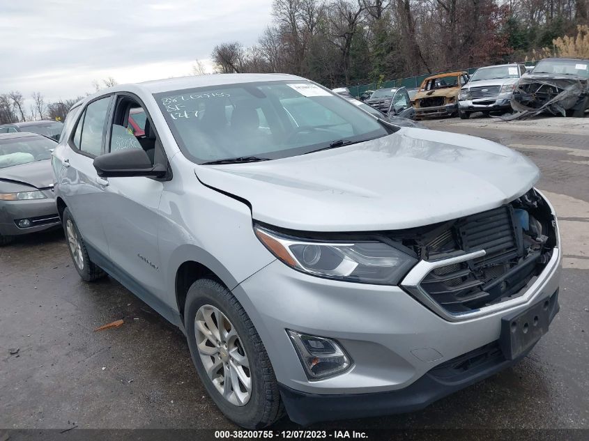 2019 Chevrolet Equinox Ls VIN: 2GNAXHEV8K6168683 Lot: 38200755