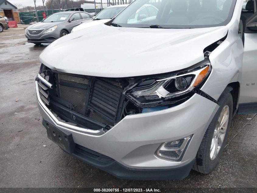 2019 Chevrolet Equinox Ls VIN: 2GNAXHEV8K6168683 Lot: 38200755