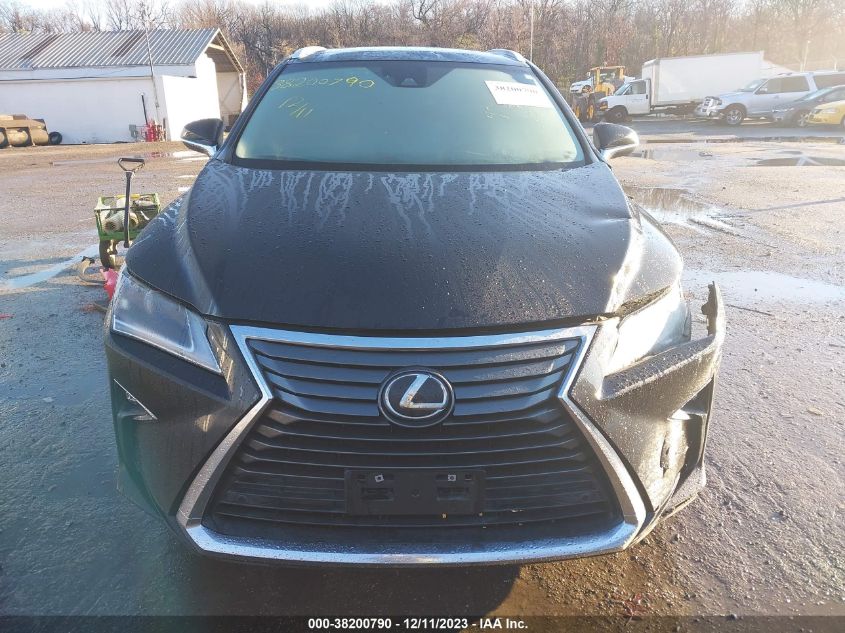 2016 Lexus Rx 350 VIN: 2T2BZMCA0GC006399 Lot: 38200790