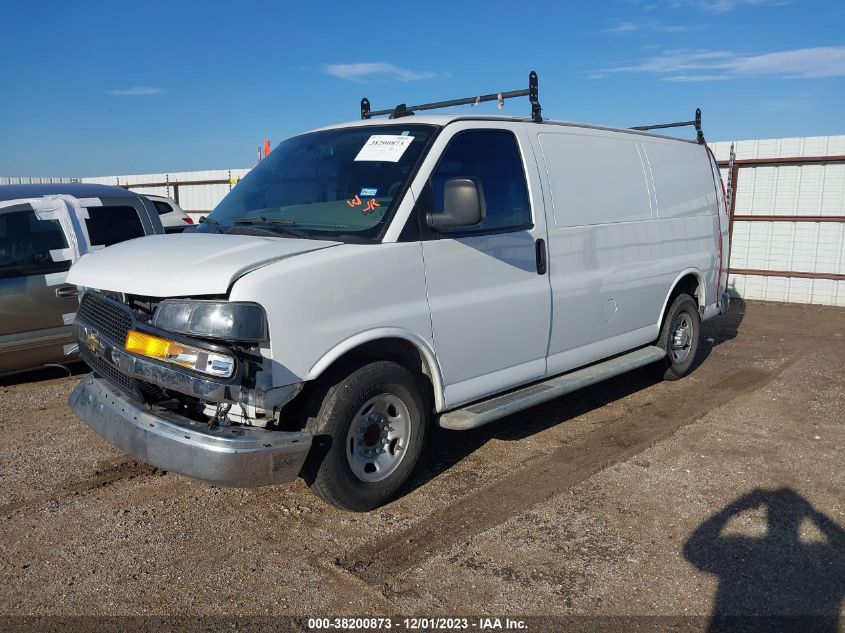 2019 Chevrolet Express 2500 Work Van VIN: 1GCWGAFG4K1310245 Lot: 38200873