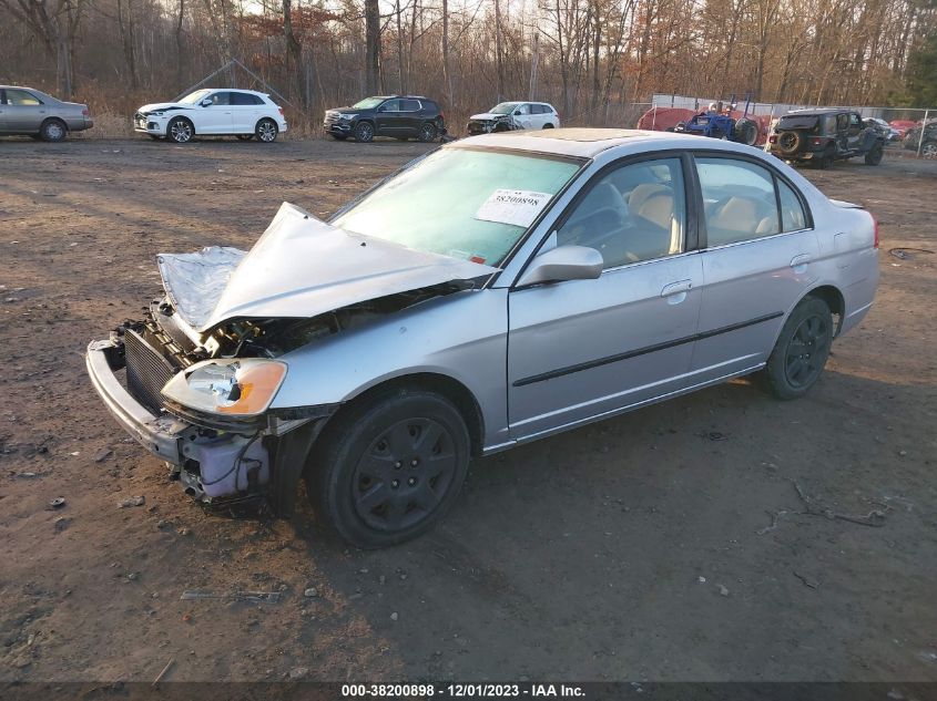 2HGES26711H513739 2001 Honda Civic Ex