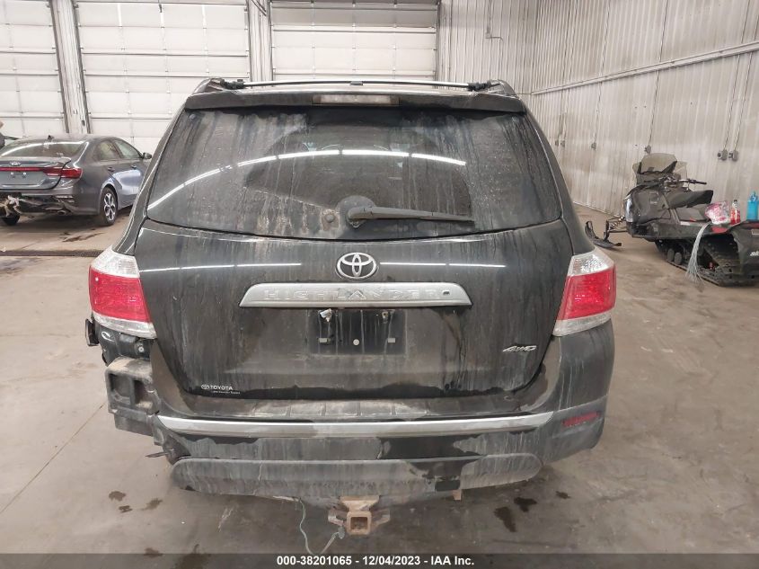 2012 Toyota Highlander Se V6 VIN: 5TDBK3EH4CS159365 Lot: 38201065