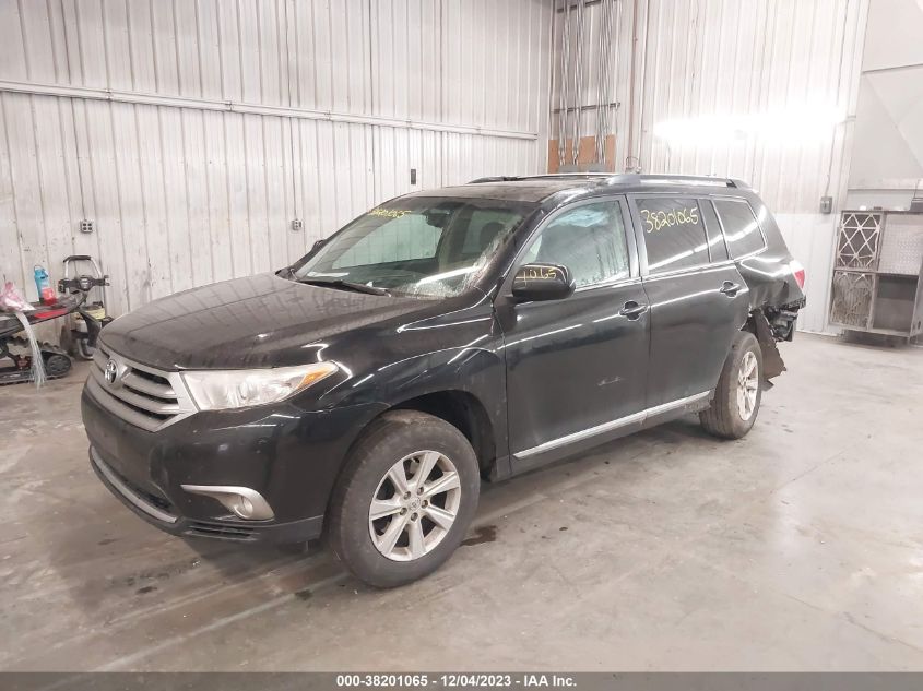 2012 Toyota Highlander Se V6 VIN: 5TDBK3EH4CS159365 Lot: 38201065