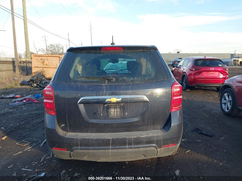 2GNALBEK7H1585801 2017 Chevrolet Equinox Ls