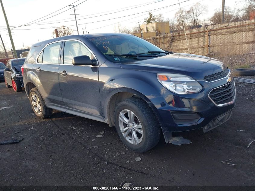 2GNALBEK7H1585801 2017 Chevrolet Equinox Ls