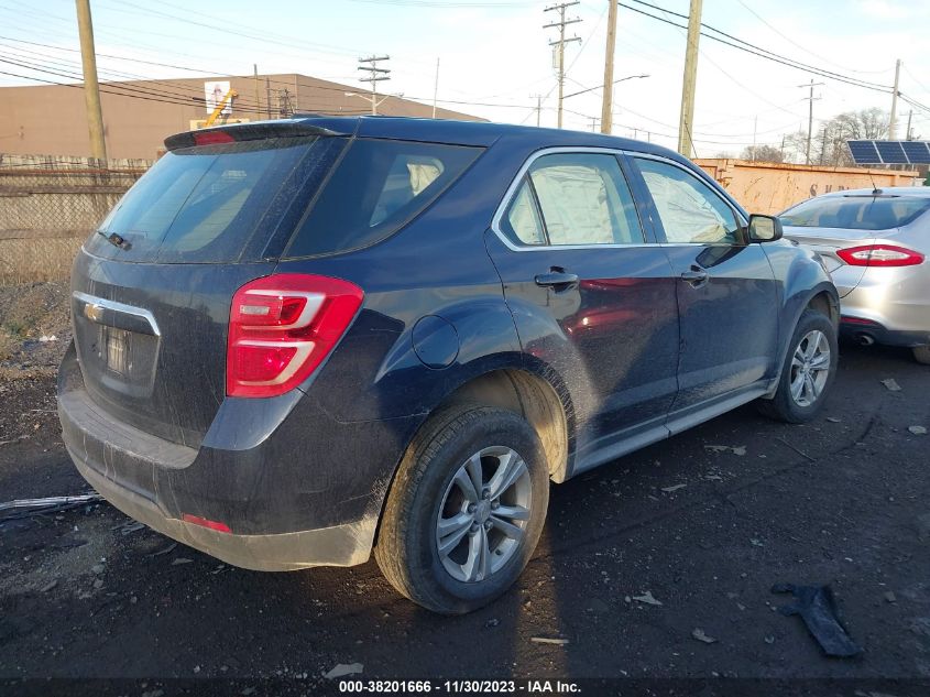 2GNALBEK7H1585801 2017 Chevrolet Equinox Ls