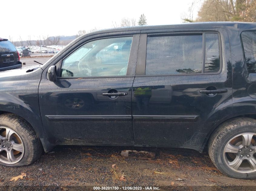 2015 Honda Pilot Se VIN: 5FNYF4H32FB046964 Lot: 38201750