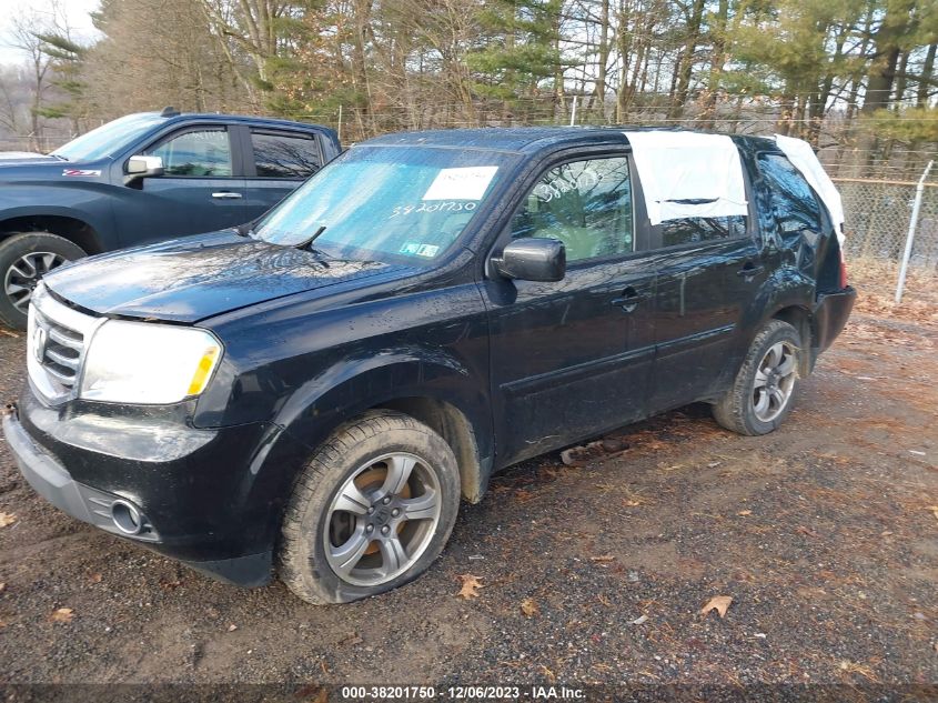 2015 Honda Pilot Se VIN: 5FNYF4H32FB046964 Lot: 38201750