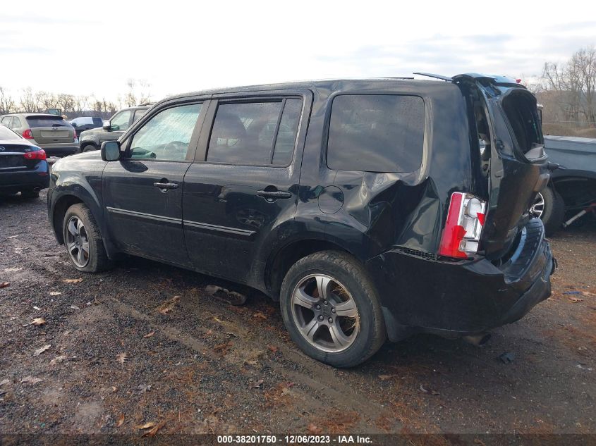 2015 Honda Pilot Se VIN: 5FNYF4H32FB046964 Lot: 38201750