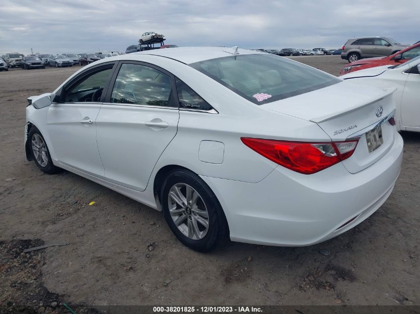 2012 Hyundai Sonata Gls VIN: 5NPEB4AC8CH369437 Lot: 38201825