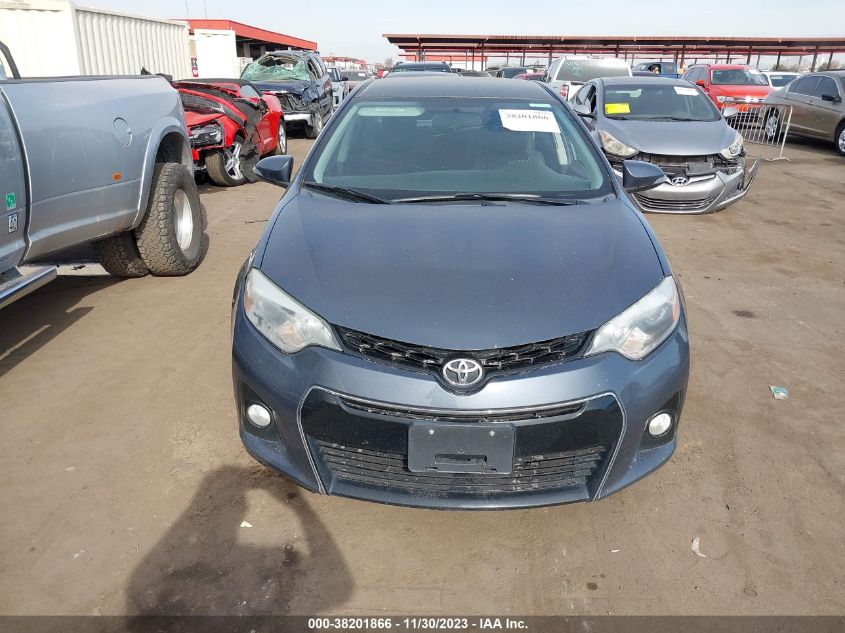 2016 Toyota Corolla S Plus VIN: 2T1BURHE6GC630462 Lot: 38201866