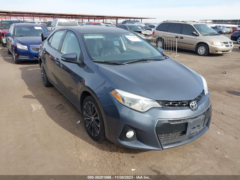 2016 Toyota Corolla S Plus VIN: 2T1BURHE6GC630462 Lot: 38201866