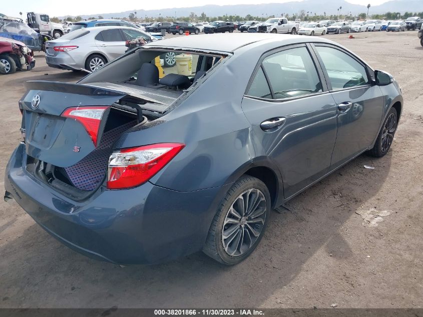 2016 Toyota Corolla S Plus VIN: 2T1BURHE6GC630462 Lot: 38201866