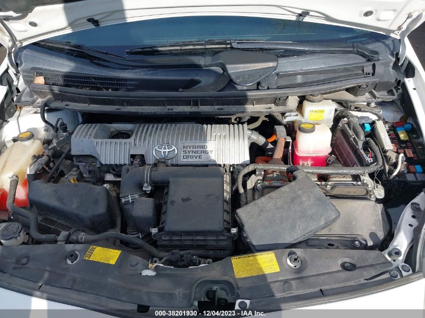 2013 Toyota Prius Two VIN: JTDKN3DU8D5601531 Lot: 38201930