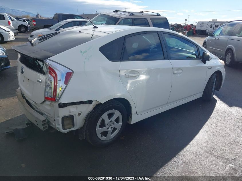 2013 Toyota Prius Two VIN: JTDKN3DU8D5601531 Lot: 38201930