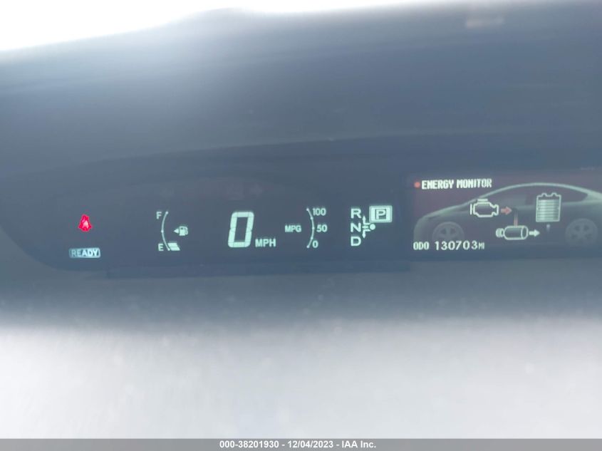 2013 Toyota Prius Two VIN: JTDKN3DU8D5601531 Lot: 38201930