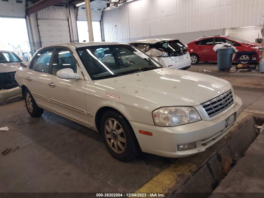 2002 Kia Optima Se V6/Lx V6 VIN: KNAGD128X25116661 Lot: 38202004