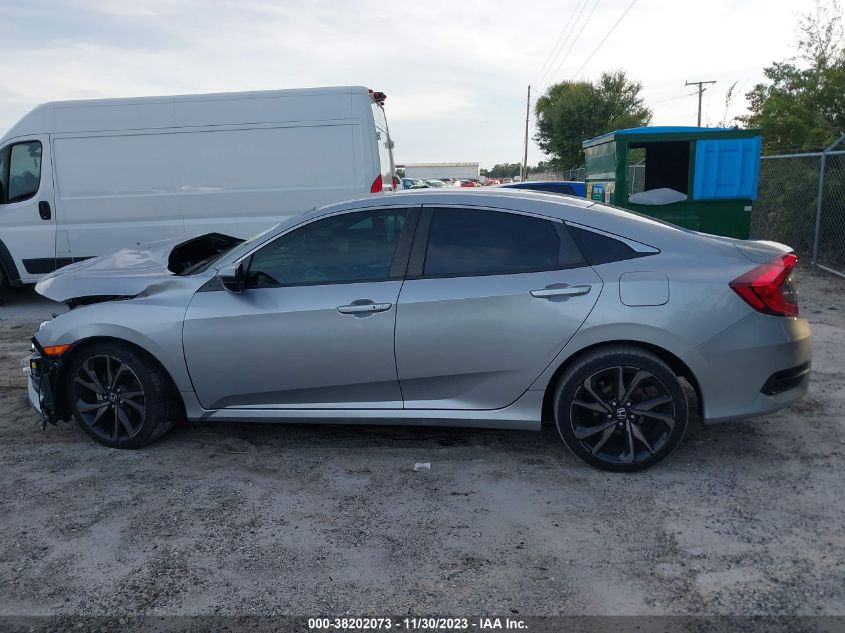 2020 Honda Civic Sport VIN: 19XFC2F84LE023836 Lot: 38202073