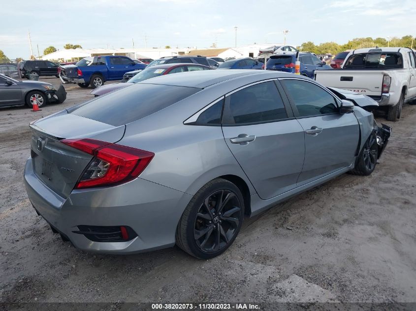 2020 Honda Civic Sport VIN: 19XFC2F84LE023836 Lot: 38202073