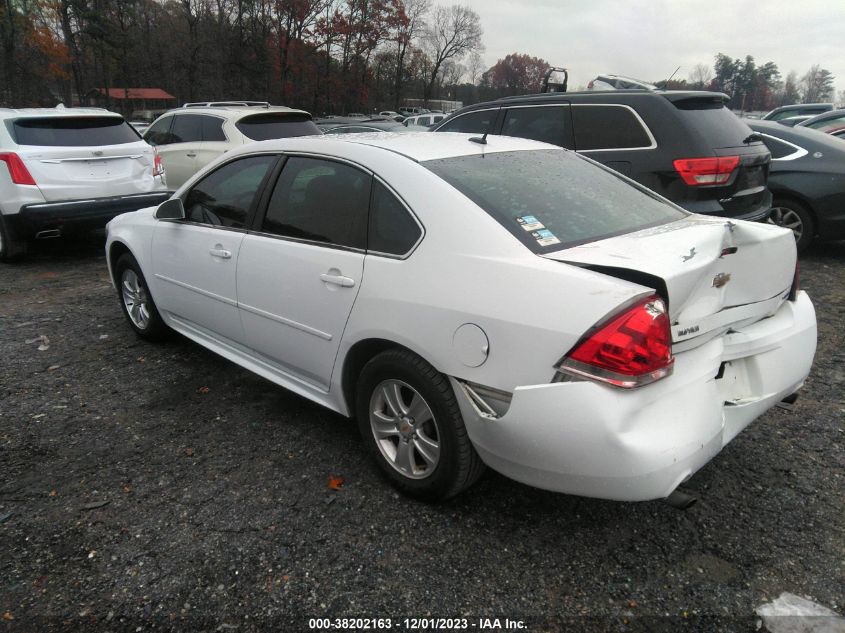 2015 Chevrolet Impala Limited Ls VIN: 2G1WA5E39F1122711 Lot: 38202163