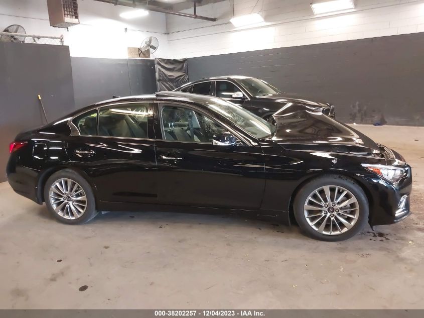 2023 Infiniti Q50 Luxe Awd VIN: JN1EV7BR5PM543054 Lot: 38202257