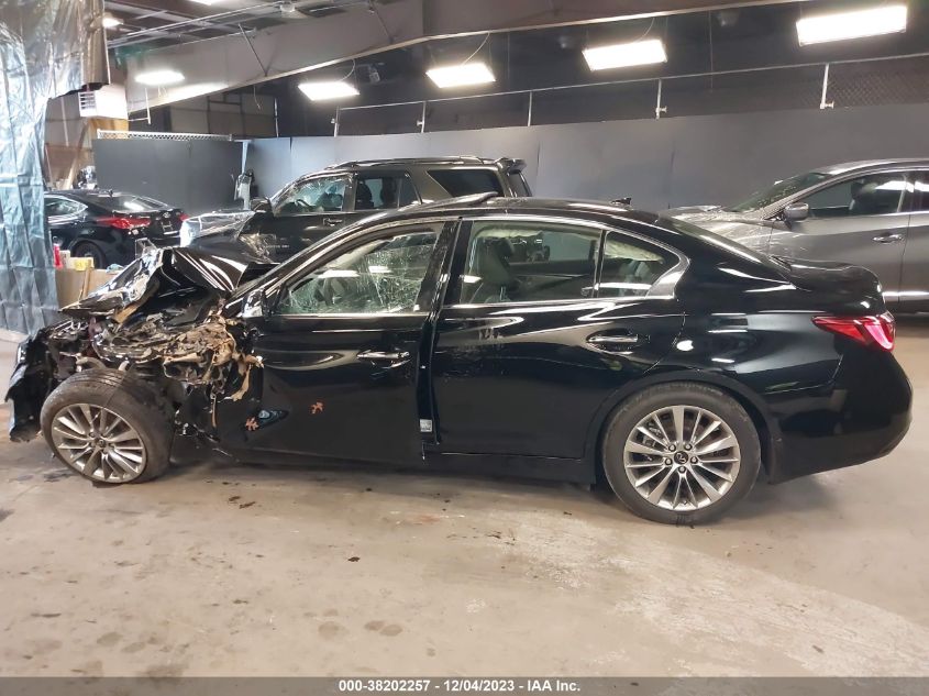 2023 Infiniti Q50 Luxe Awd VIN: JN1EV7BR5PM543054 Lot: 38202257