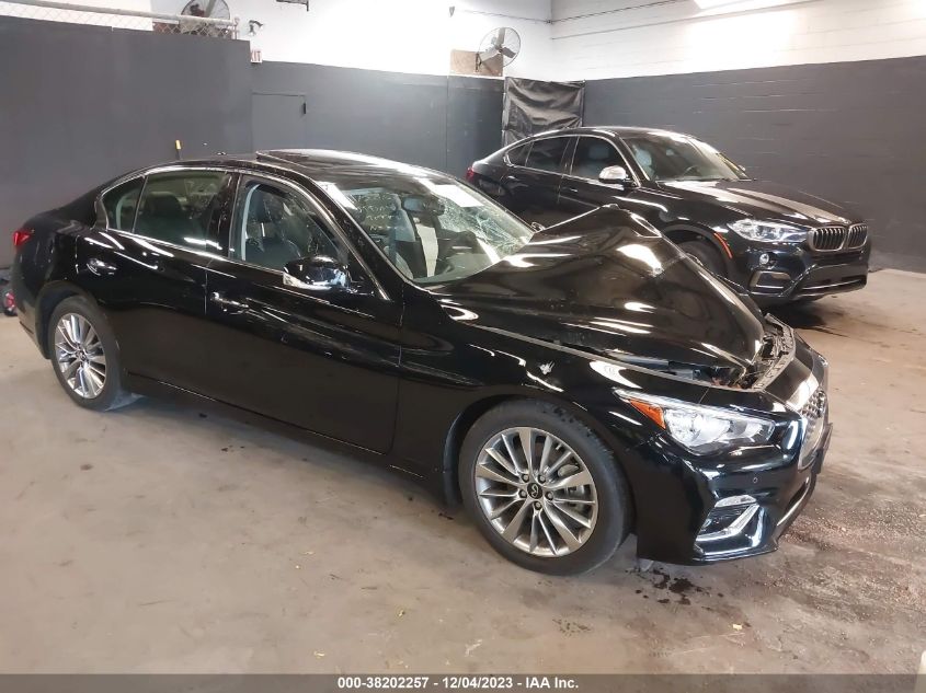 2023 Infiniti Q50 Luxe Awd VIN: JN1EV7BR5PM543054 Lot: 38202257